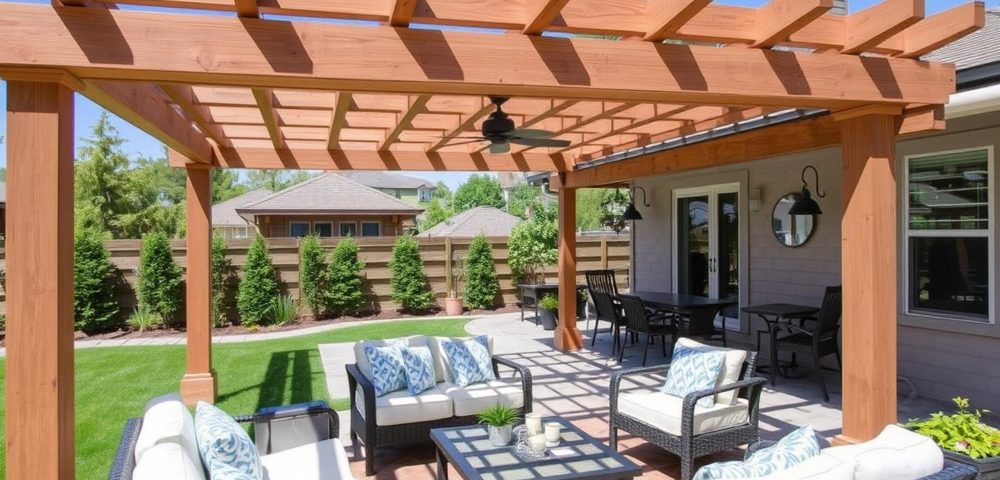 fabriquer facilement votre pergola en bois à la maison