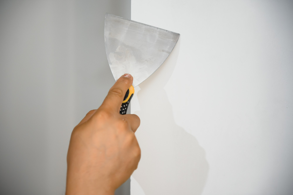 reboucher un trou dans un mur